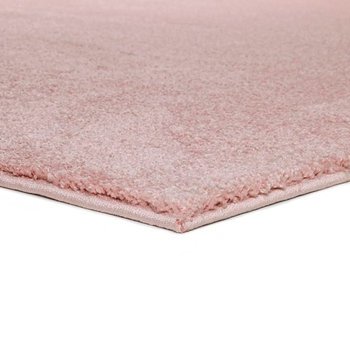 Alfombras 100% Polipropileno HEAT-SET FRISÈ Alfombra lisa rosa 03 60x120